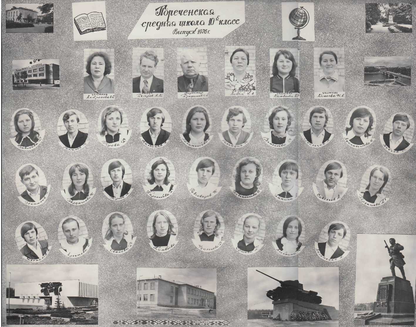Г. Фрунзе выпуск 1975 год школа
