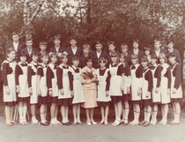 Выпускники 11 класса 1987 года