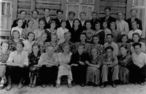 Выпускники 10 класса 1954 года